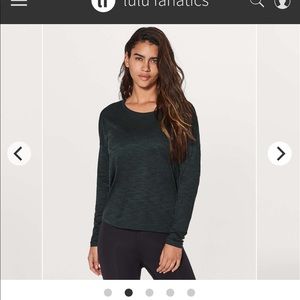 Lululemon Get Set Long Sleeve